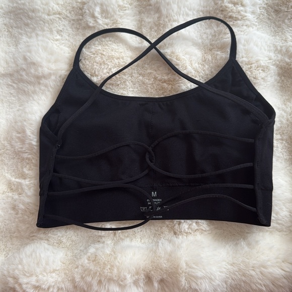 NVGTN Black Invincible Seamless Bra sz M - Picture 5 of 5